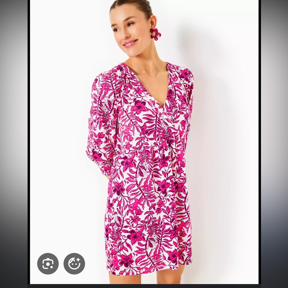 Lilly Pulitzer Elderflower Lil Escape Cass Dress